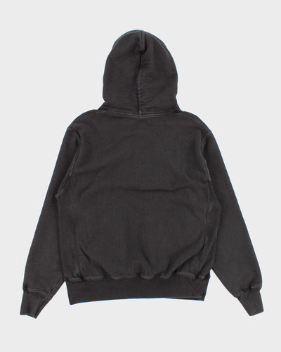 Champion Reverse Weave Black Hoodie - M
