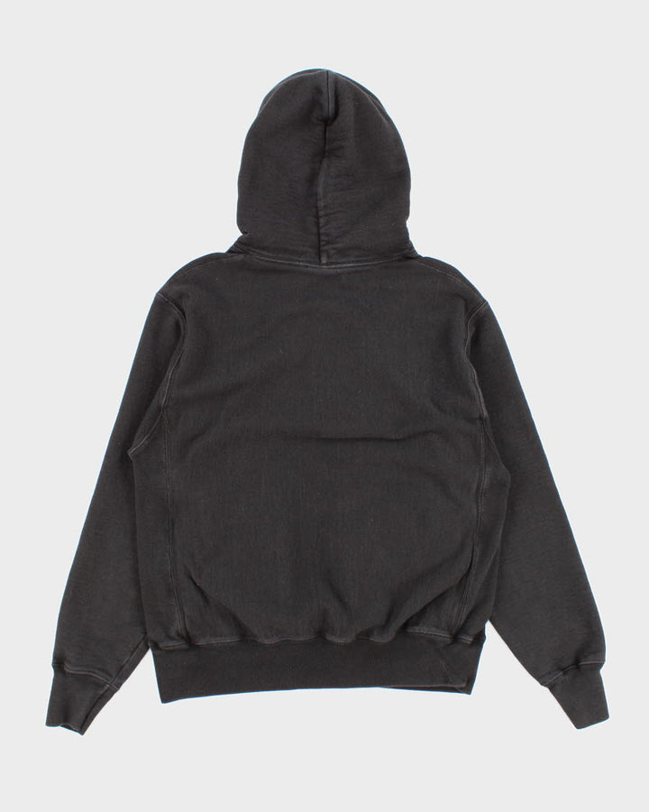 Champion Reverse Weave Black Hoodie - M