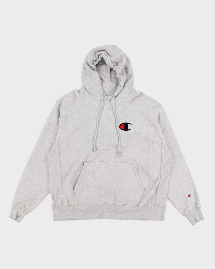 Champion Reverse Weave Grey Hoodie - XL
