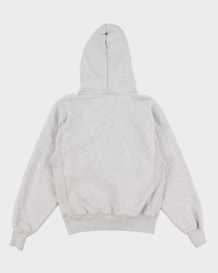 Mens Grey Champion Pullover Hoodie - S