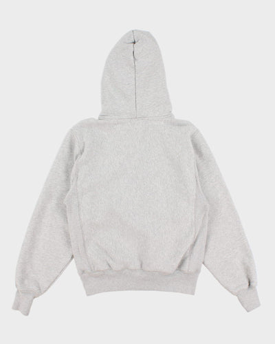 Mens Grey Champion Pullover Hoodie - S