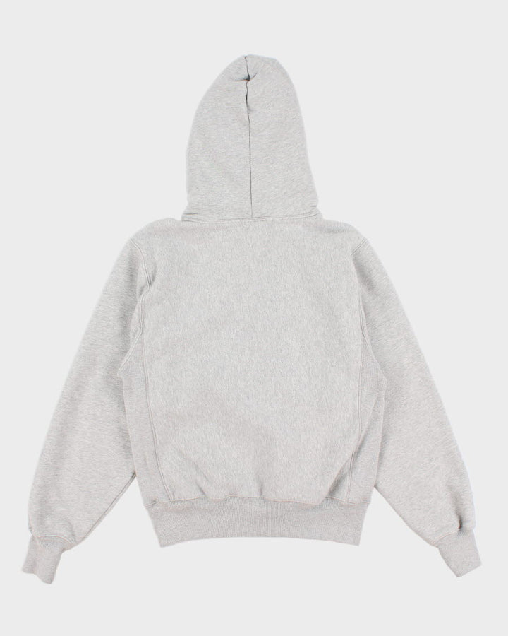 Mens Grey Champion Pullover Hoodie - S