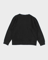 Men's Black Stussy Graphic Hoodie - L