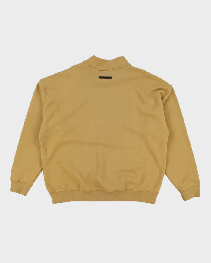 Mens Beige Essentials Pullover Sweatshirt - XL