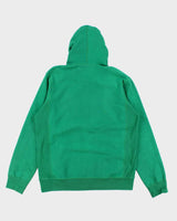 Mens Green Supreme Logo Pullover Hoodie - XL