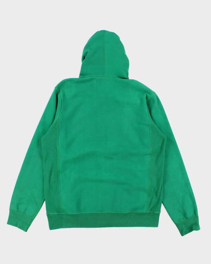 Mens Green Supreme Logo Pullover Hoodie - XL