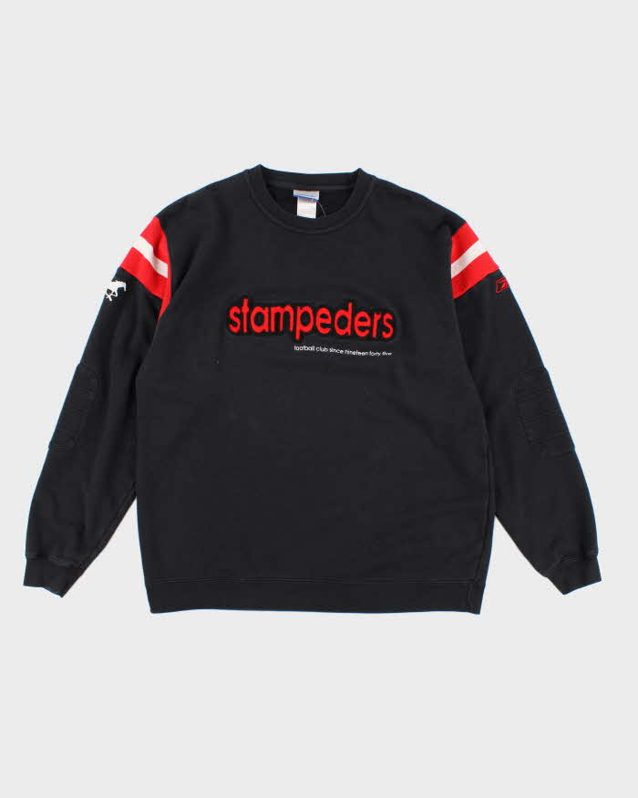 Vintage Late 90s/Early 00s Reeboks Calgary Stampeders Sweatshirt - L