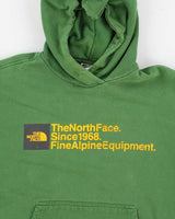 The North Face Green Hoodie - XL