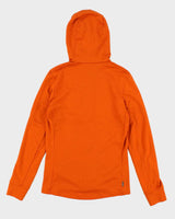 Icebreaker Wool Orange Hoodie - S