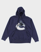 Men's Navy NHL Vancouver Canucks Hoodie - XL
