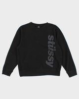 Men's Black Stussy Logo Graphic sweatshirt - M