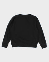 Men's Black Stussy Logo Graphic sweatshirt - M