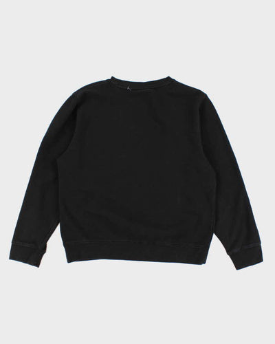 Men's Black Stussy Logo Graphic sweatshirt - M