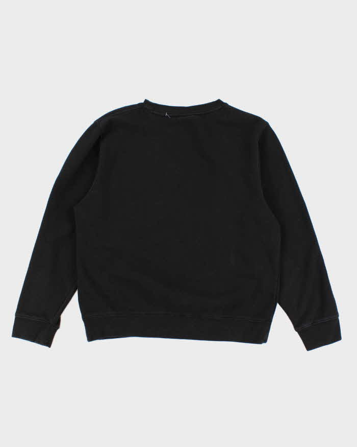 Men's Black Stussy Logo Graphic sweatshirt - M