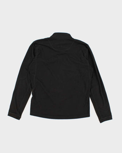 Mens Arc'Teryx Black Zip Up Thermal Sweatshirt - M