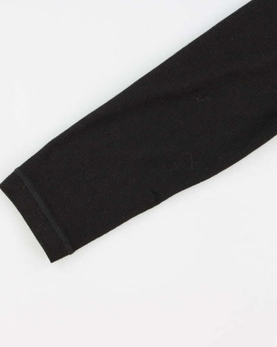 Mens Arc'Teryx Black Zip Up Thermal Sweatshirt - M