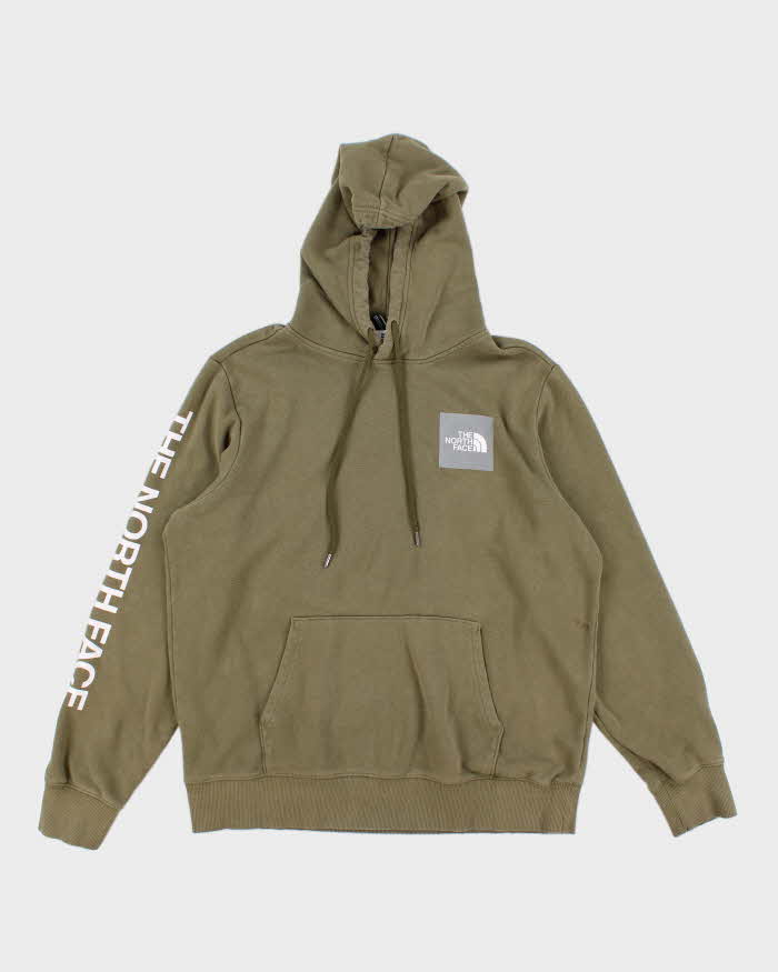 The North Face Oversized Green Hoodie - L
