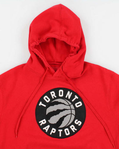 Mens Red NBA x Toronto Raptors Hoodie - M