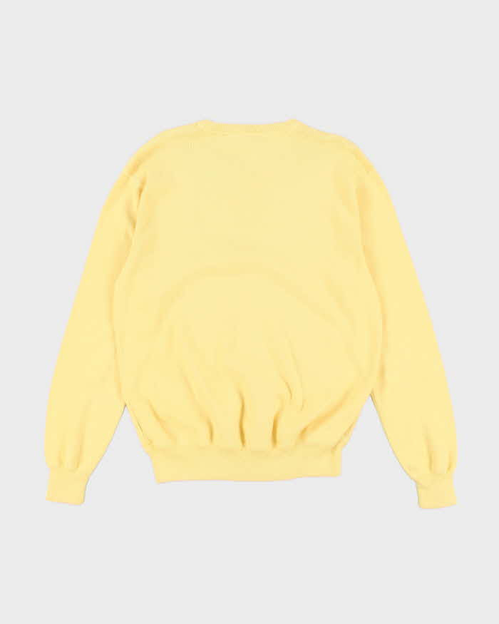 Vintage 90s Polo by Ralph Lauren Yellow Light Sweatshirt - M