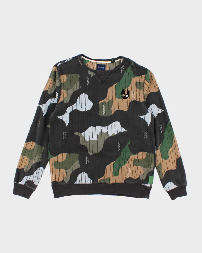 Scotch &amp; Soda Patterned Sweatshirt - XL
