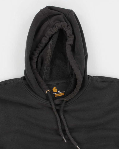 Men's Black Classic Carhartt Logo Hoodie - M