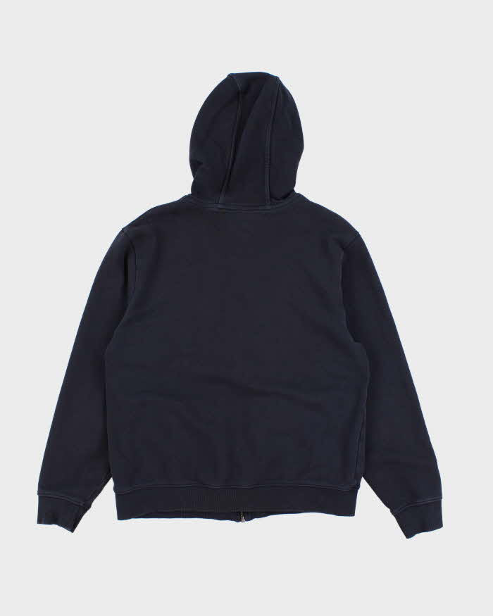 Men's Navy Hugo Zip UP Hoodie - S