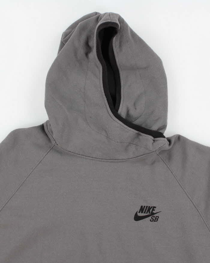 Men's Grey Nike SB Hoodie - L