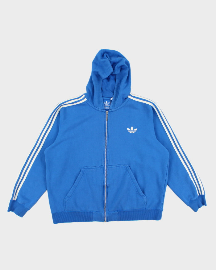 Men's Vintage 90s Adidas Zip-Up Hoodie - XL