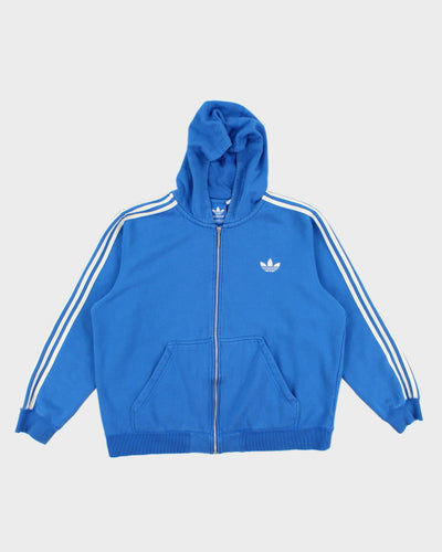 Men's Vintage 90s Adidas Zip-Up Hoodie - XL