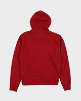 00s Champion Red Hoodie - S