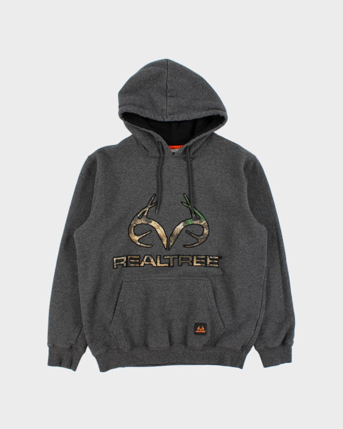 Real Tree Grey  Hoodie - S