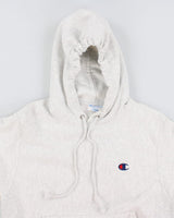 Champion Reverse Weave Grey Hoodie - S