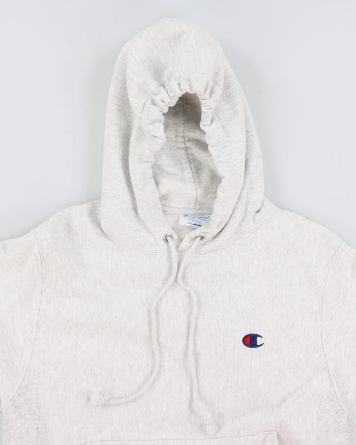 Champion Reverse Weave Grey Hoodie - S