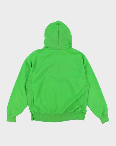 Champion Green Reverse Weave Hoodie - L