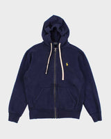 Polo Ralph Lauren Navy Zip-Up Hoodie - S