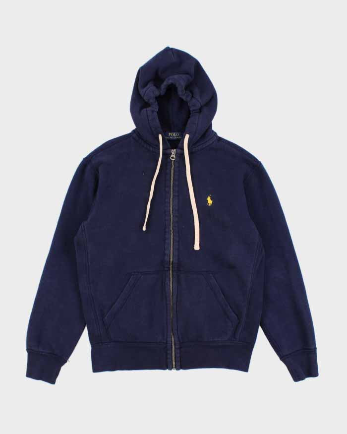 Polo Ralph Lauren Navy Zip-Up Hoodie - S