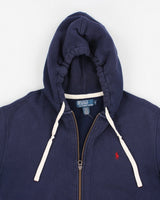 Vintage 90s Polo by Ralph Lauren Zip-Up Hoodie - XL