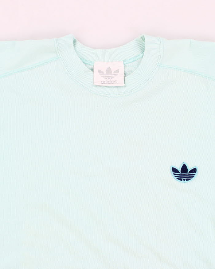 Vintage 80's Adidas Short Sleeve Sweatshirt - L