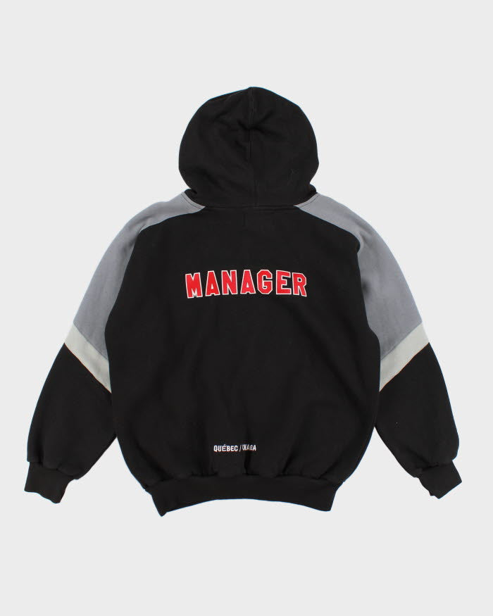 Vintage 90's Pee-Wee Hockey 1/4 Zip Hoodie - S