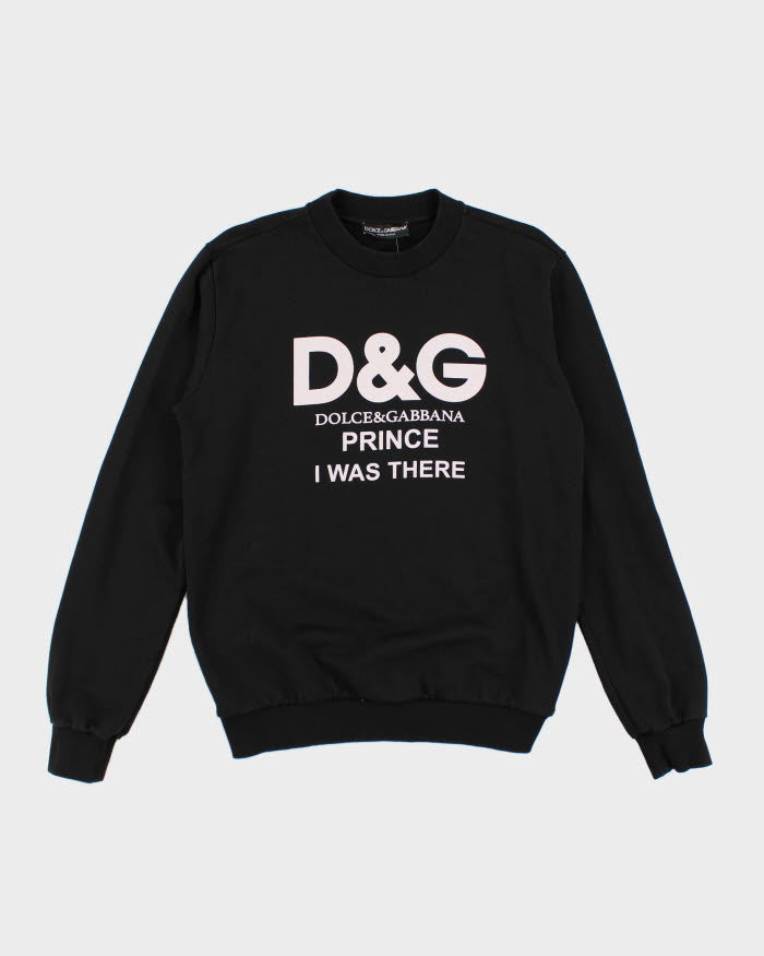 Vintage 90's Dolce and Gabbana Prince Sweatshirt - M
