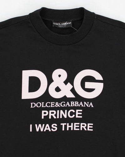 Vintage 90's Dolce and Gabbana Prince Sweatshirt - M