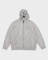 Vintage Men's Ralph Lauren Zip Up Hoodie - XL