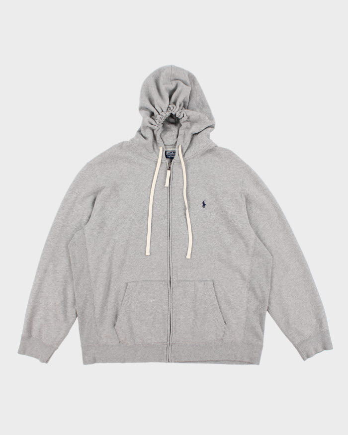 Vintage Men's Ralph Lauren Zip Up Hoodie - XL
