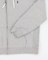 Vintage Men's Ralph Lauren Zip Up Hoodie - XL