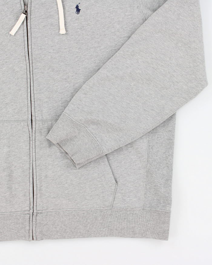 Vintage Men's Ralph Lauren Zip Up Hoodie - XL