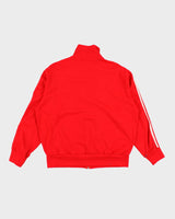 Y2k 00s Red Adidas Track Jacket - L
