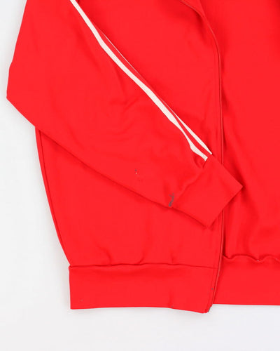 Y2k 00s Red Adidas Track Jacket - L