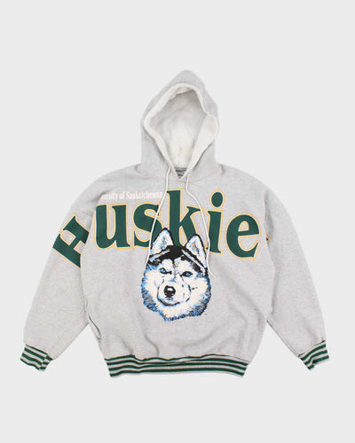 Vintage 90's University Huskies Hoodie - L
