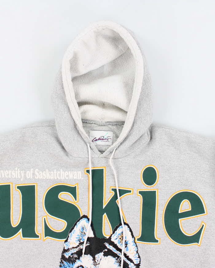 Vintage 90's University Huskies Hoodie - L