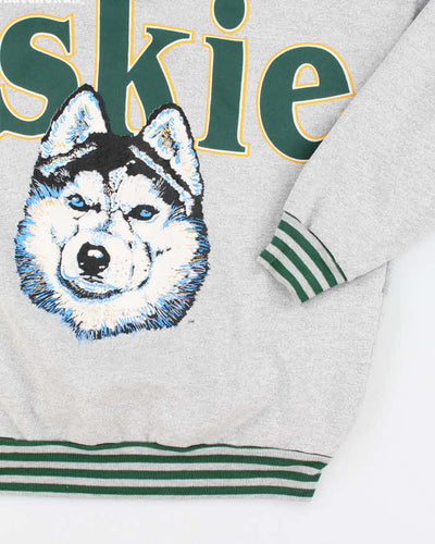 Vintage 90's University Huskies Hoodie - L